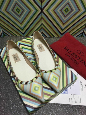 Valentino Shallow mouth flat shoes Women--003